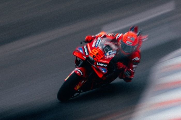 Baru Hari Pertama MotoGP Argentina 2025, Marc Marquez Konsisten Tercepat, Pecco Bagnaia Cuma Segini